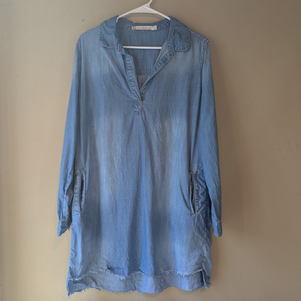 Chelsea & Violet Blue Denim Tunic
